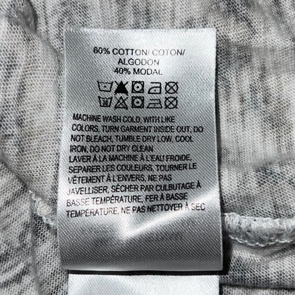 Lucky Brand Women’s Short Sleeve Pattern Tee Shirt Top Size M - Picture 4 of 4